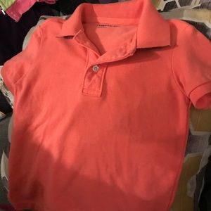 Boys gap coral polo tee