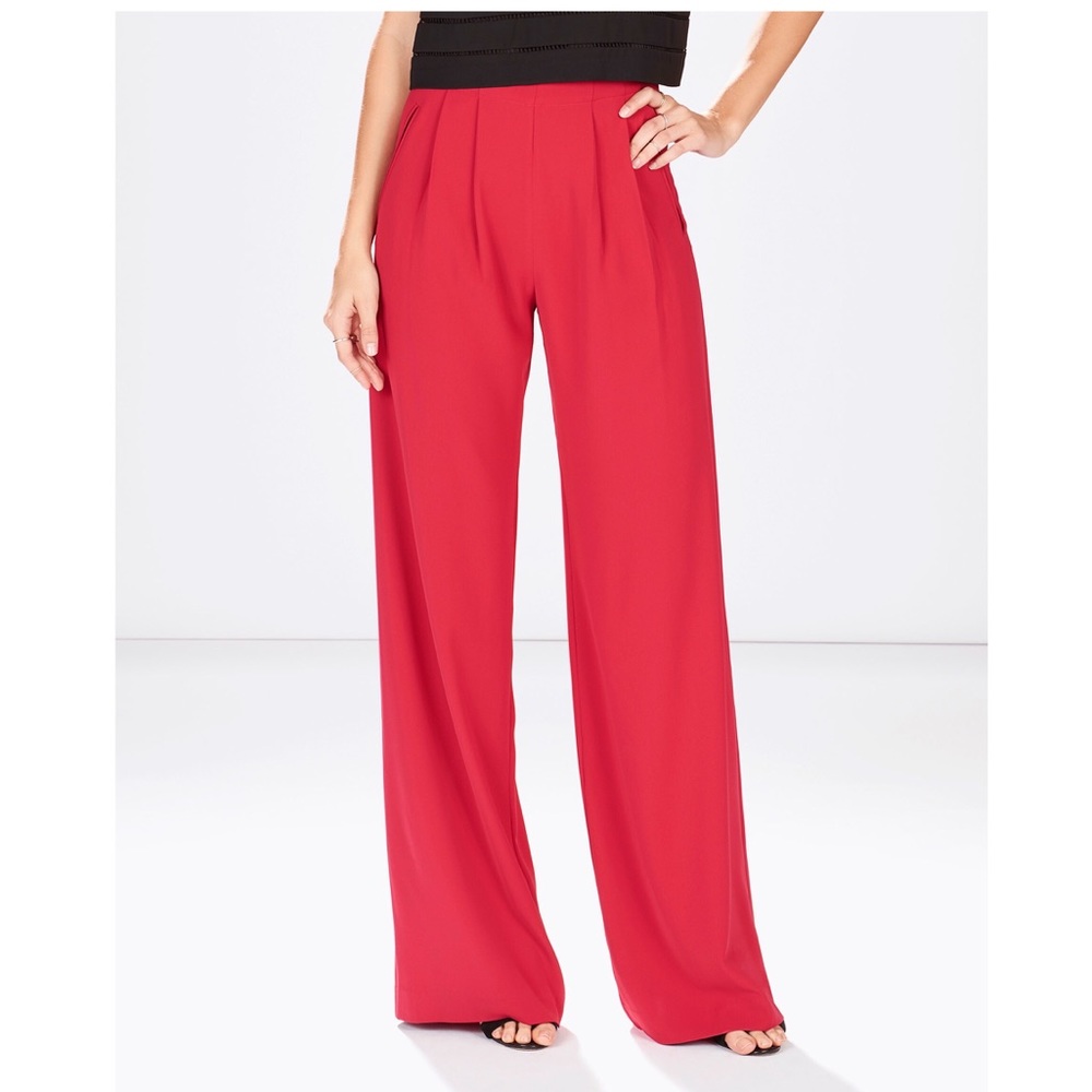 Parker Eldora Pants NWT Red