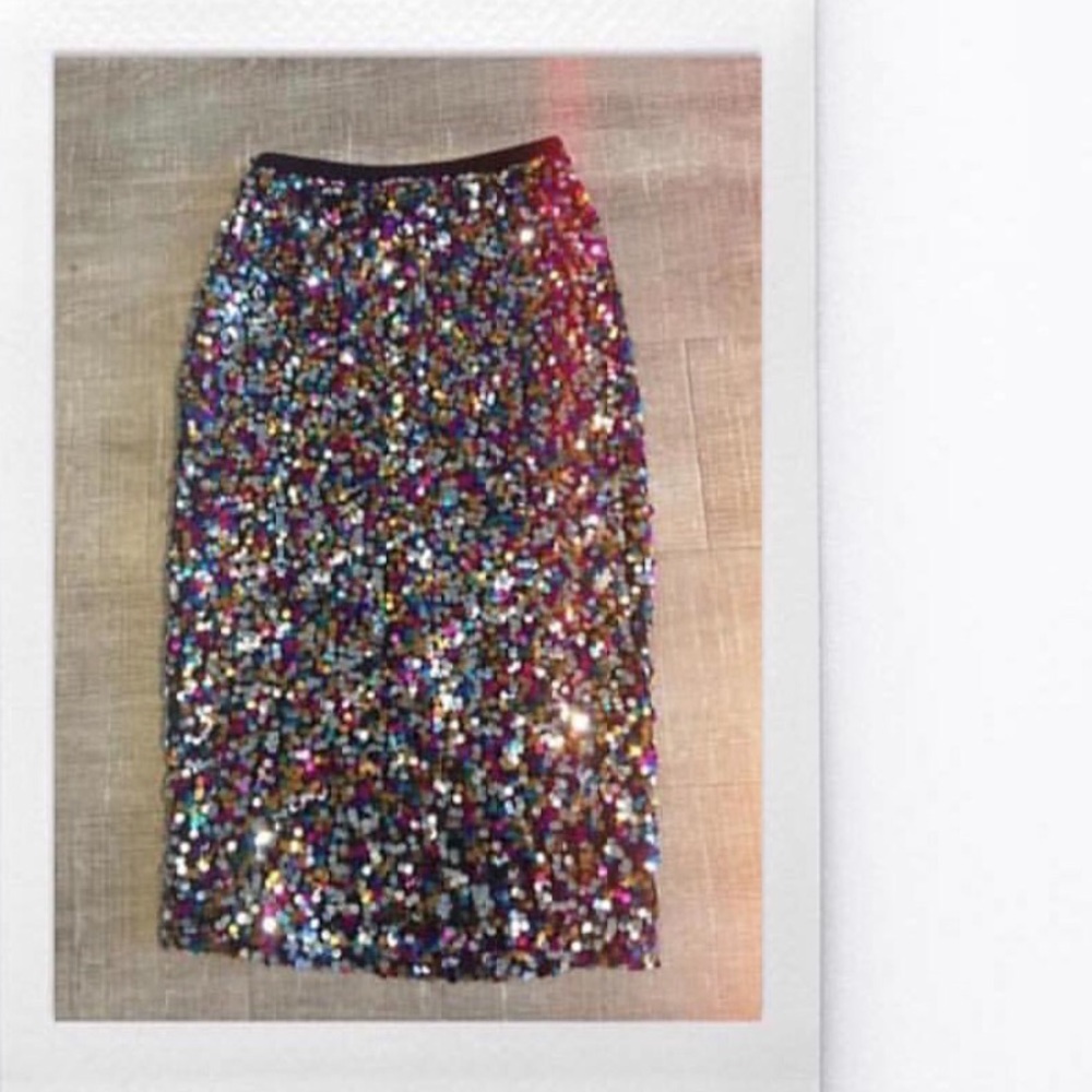 Sequin skirt