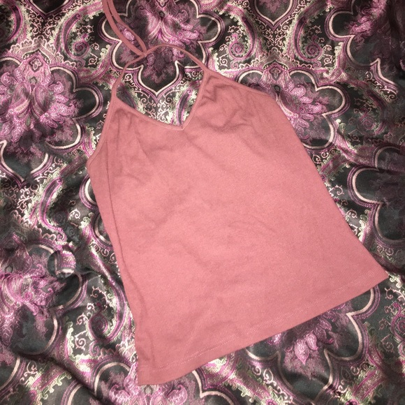 burgundy halter from pacsun - Picture 1 of 3