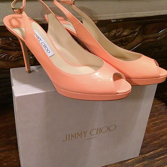 Jimmy Choo 133 Nova Sling back - Picture 5 of 6