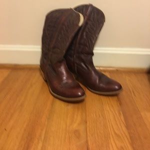 Vintage dingo cowboy boots