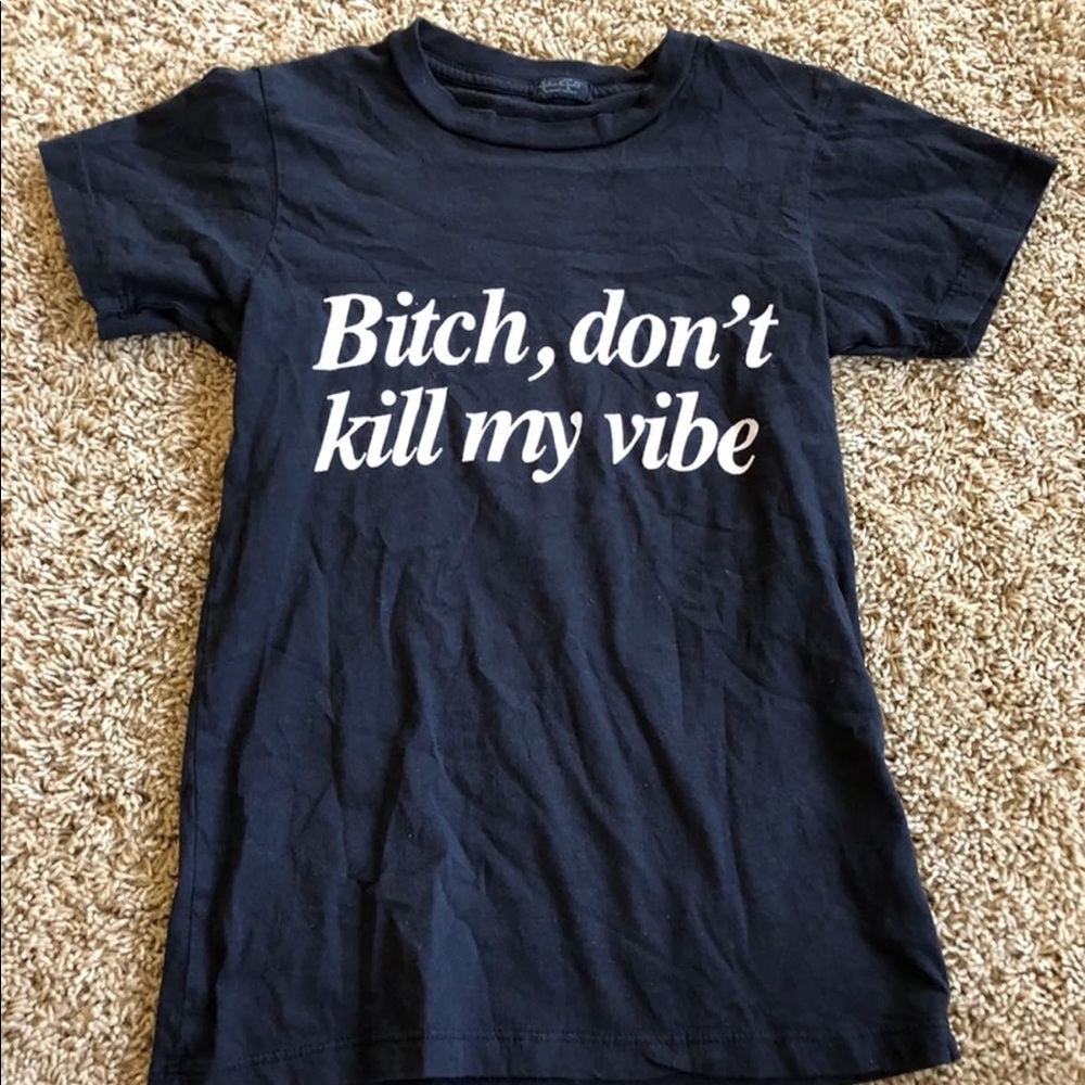 Brandy Melville Vibe Graphic Tee