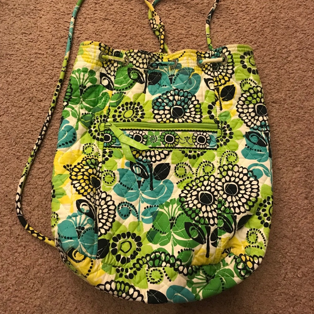 Vera Bradley drawstring bag