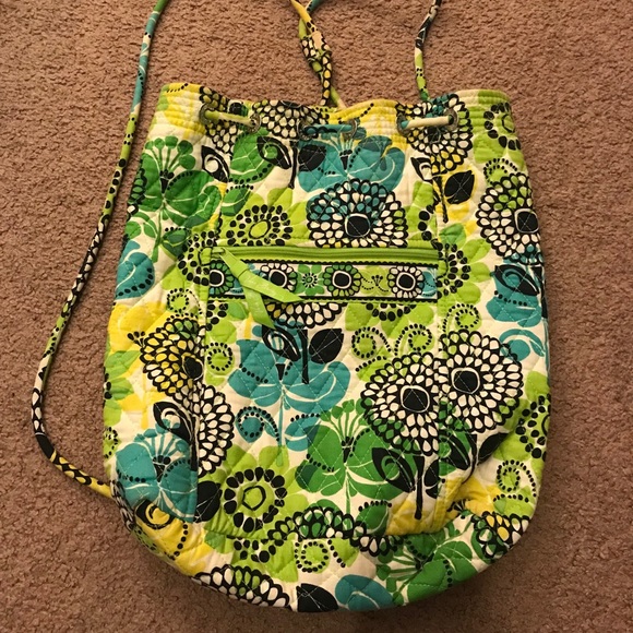 vera bradley drawstring