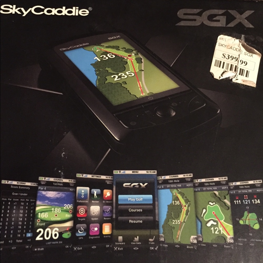 SkyCaddie SGX. 2011