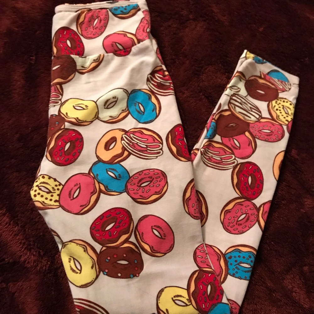 Lularoe Donut leggings EEEEUC Tween