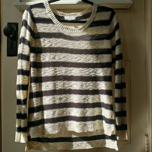 Cozy striped sweater