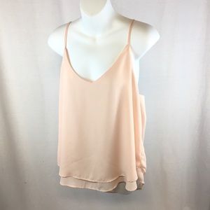 Shinestar Light Ballet Slipper Pink Cami Tank Top