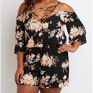 Plus size romper