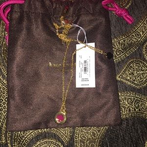 Brand new with tags kate spade gold necklace