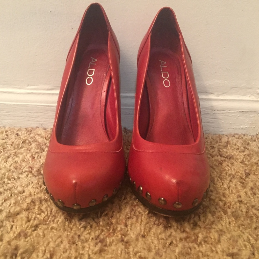 ALDO studded pumps