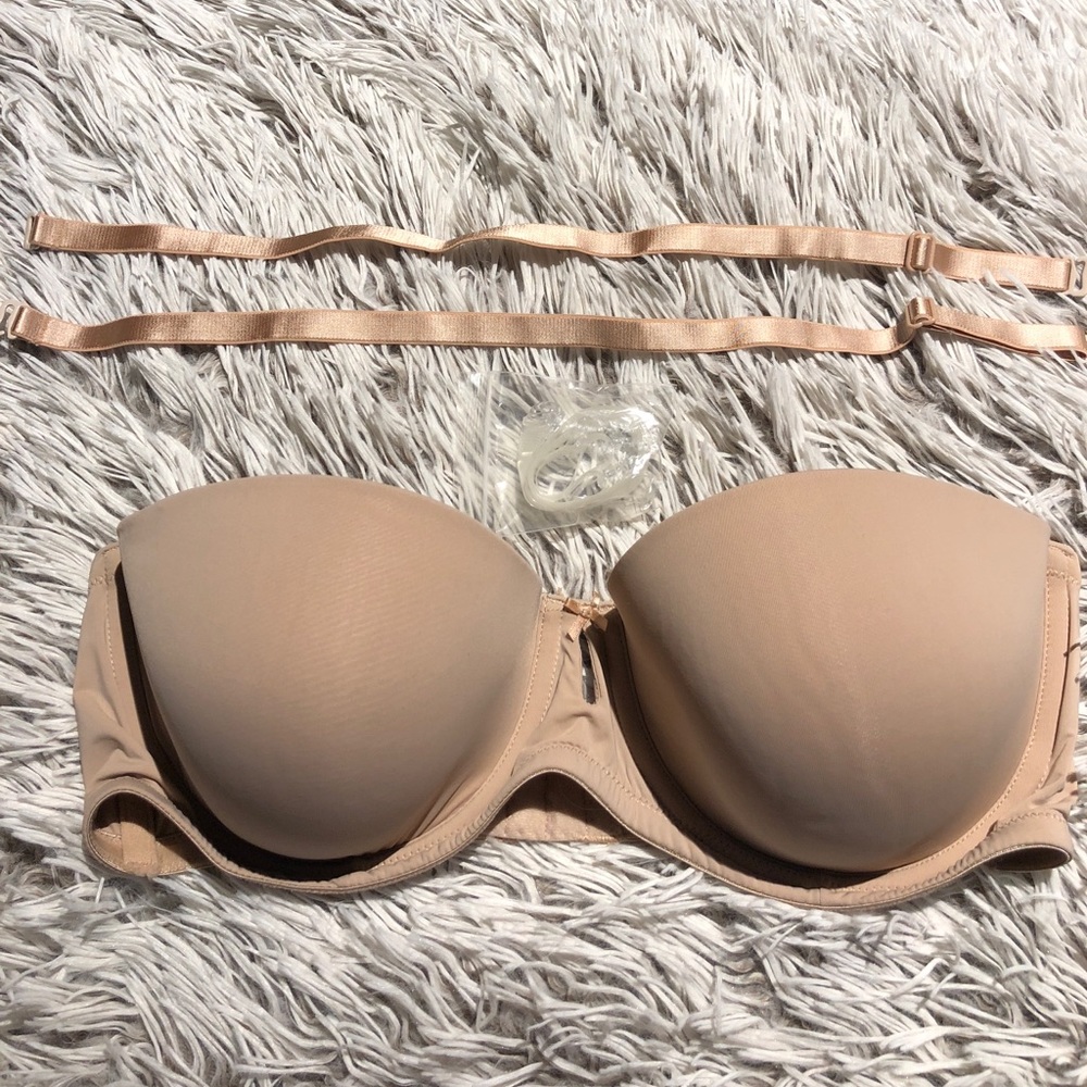 Aerie nude strapless bra