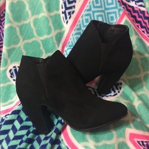 Candies Black Booties  boots 8 1/2
