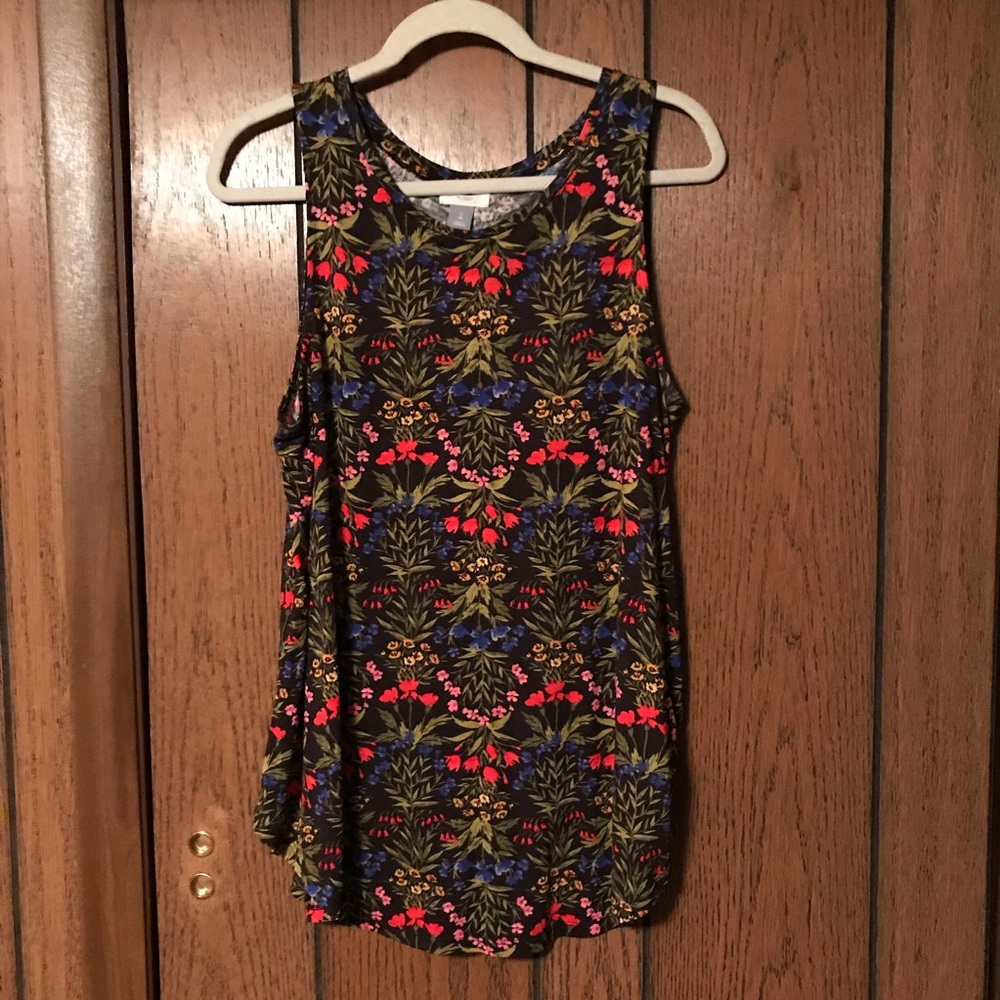 Old Navy Floral Swing Tank