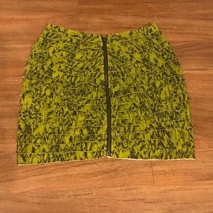 Urban Outfitters Green Mini Skirt