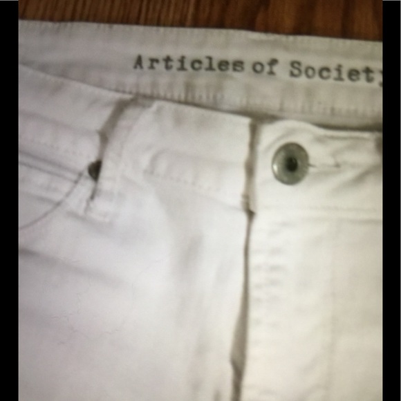 Articles of Society White Jeans - Picture 3 of 6