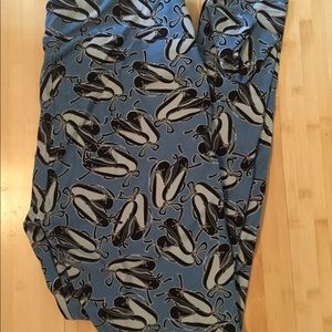 Blue Ballet TC Lularoe Leggings