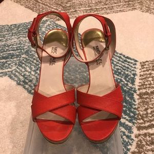 Women’s Michael Kors wedge size 10
