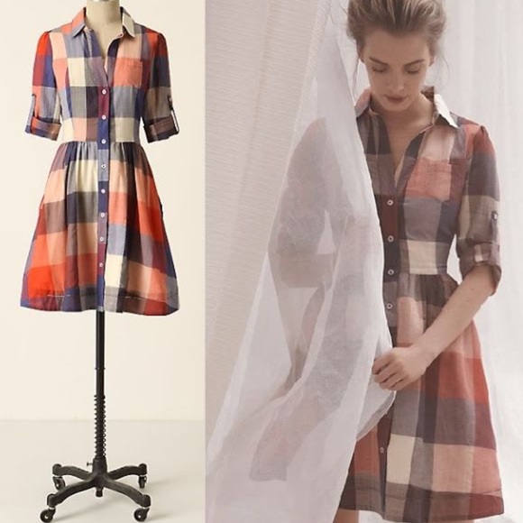 Anthropologie Dresses & Skirts - Anthropologie Moulinette Soeurs Reed Shirt Dress