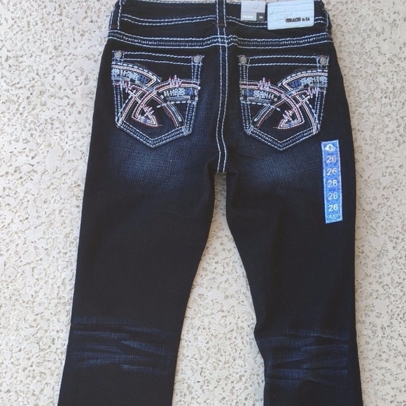 NWT GRACE IN LA JEANS Mid Rise Easy Bootcut Jean - Picture 7 of 7