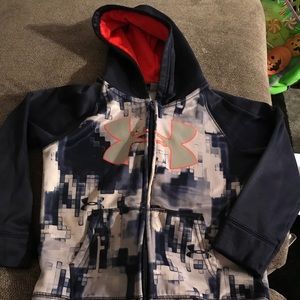 Under Armour lightweight zip up hoodie. Size small