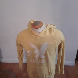 Yellow hoodie