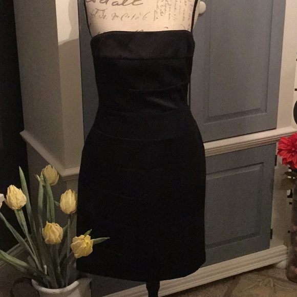White House Black Market Dresses & Skirts - White House Black Market Black Bandeau Dress