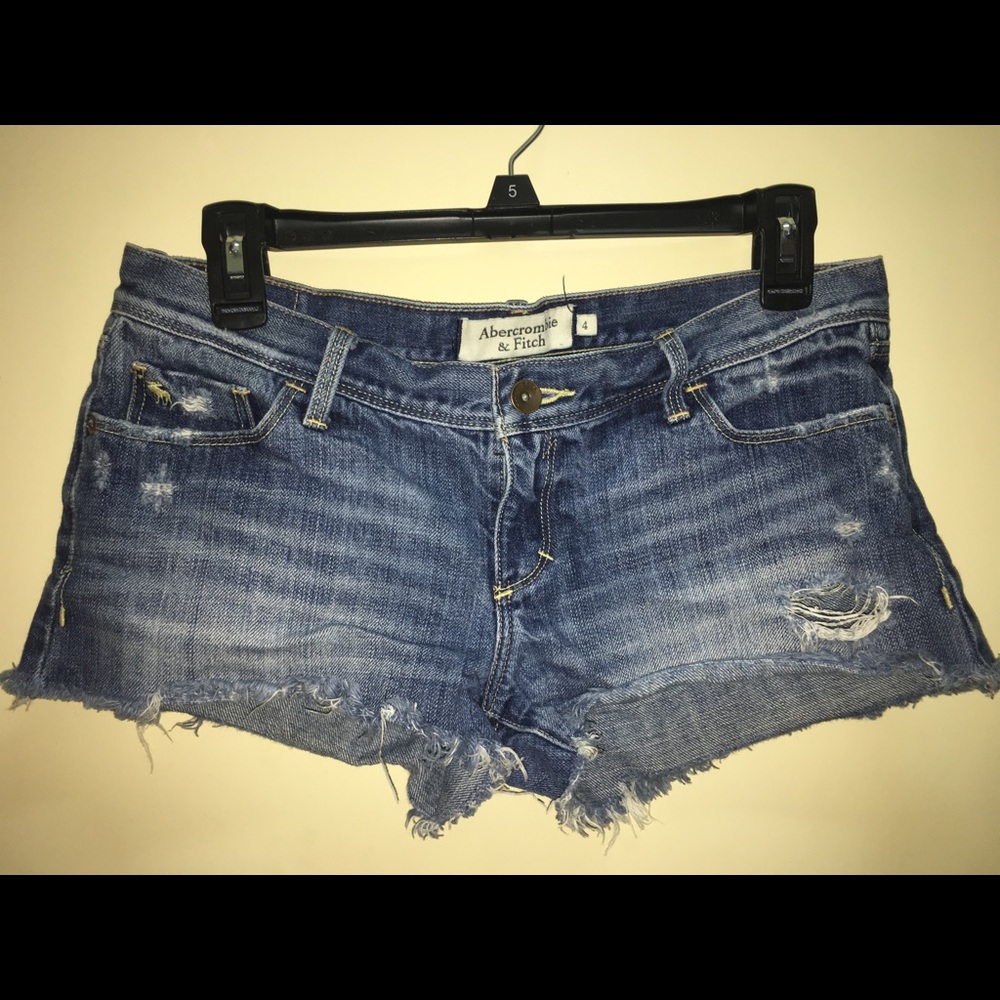 Abercrombie jean shorts