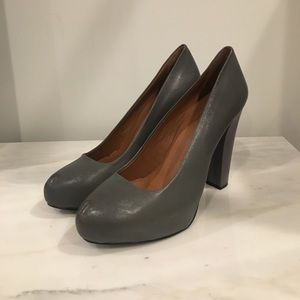 MRKT Perdy platform chunky heel in grey
