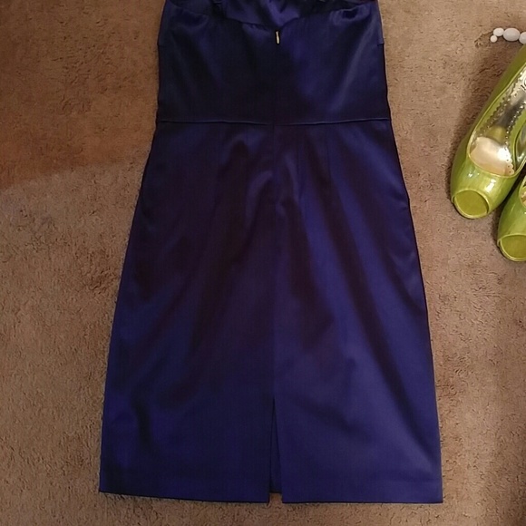 Express design studiol Royal blue dress - Picture 4 of 8