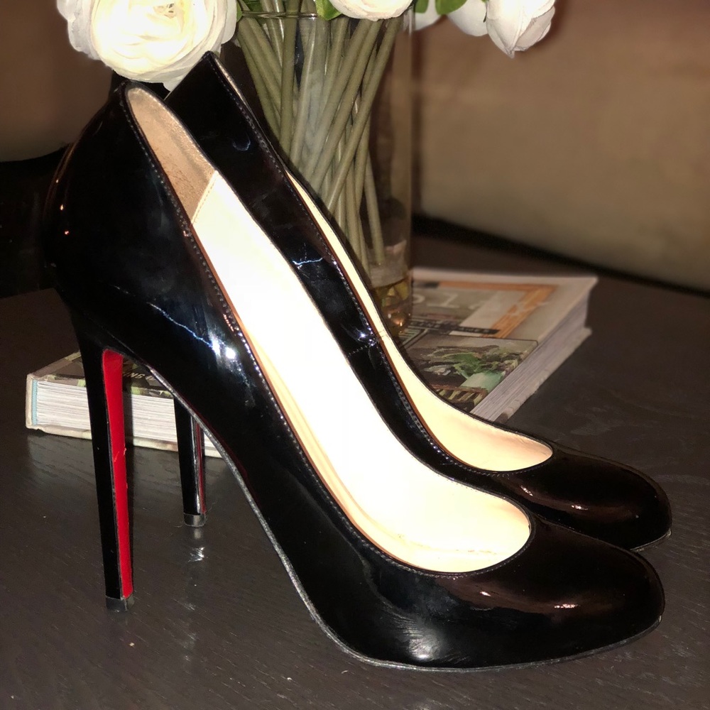Authentic Christian Louboutin Patent Heel