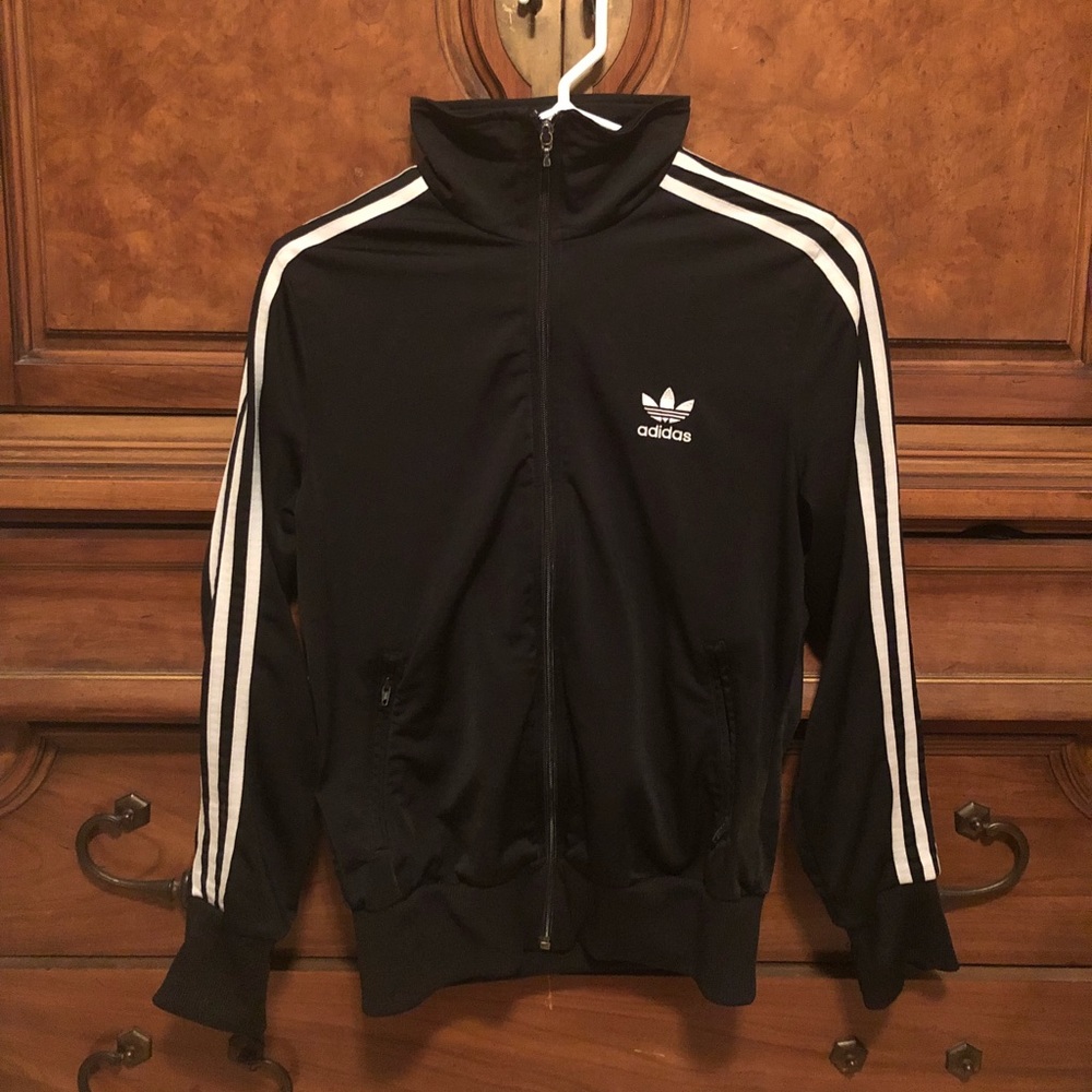 Adidas zip up track jacket