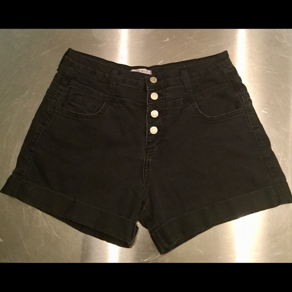 Black Karaoke Songstress Shorts from Modcloth