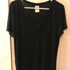 PINK Cross Cross Soft Tee