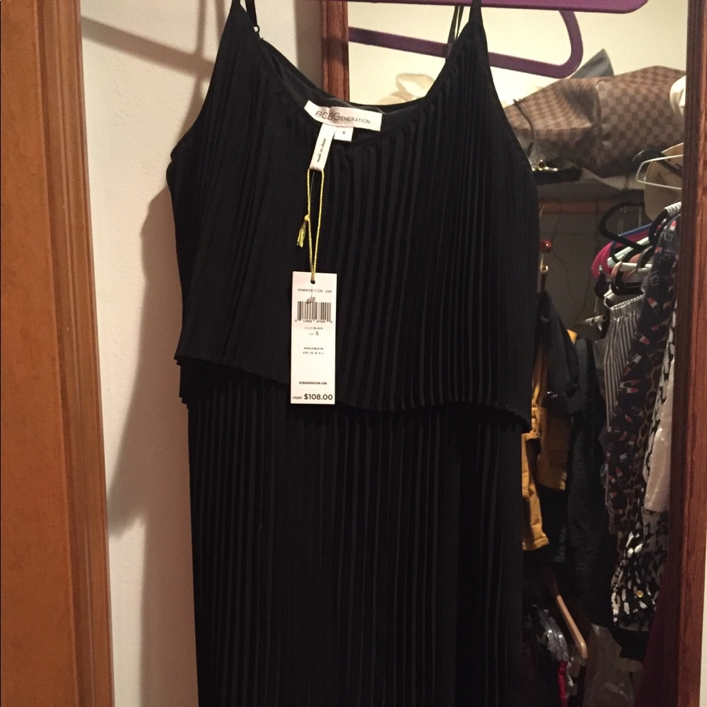 Bc bg black cocktail dress nwt