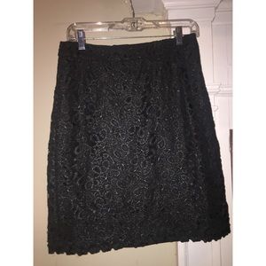 KATE SPADE Black "Skirt the Rules" Pencil Skirt