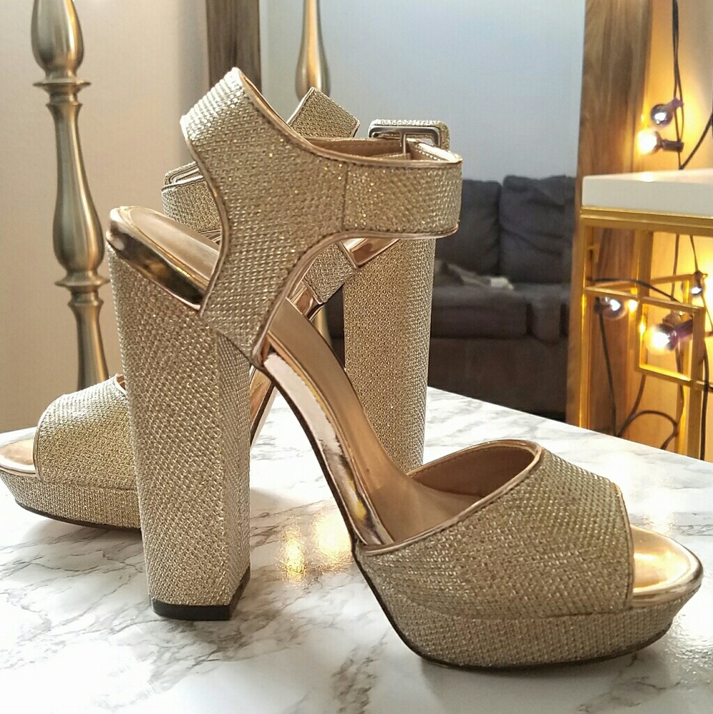 Gold Heels