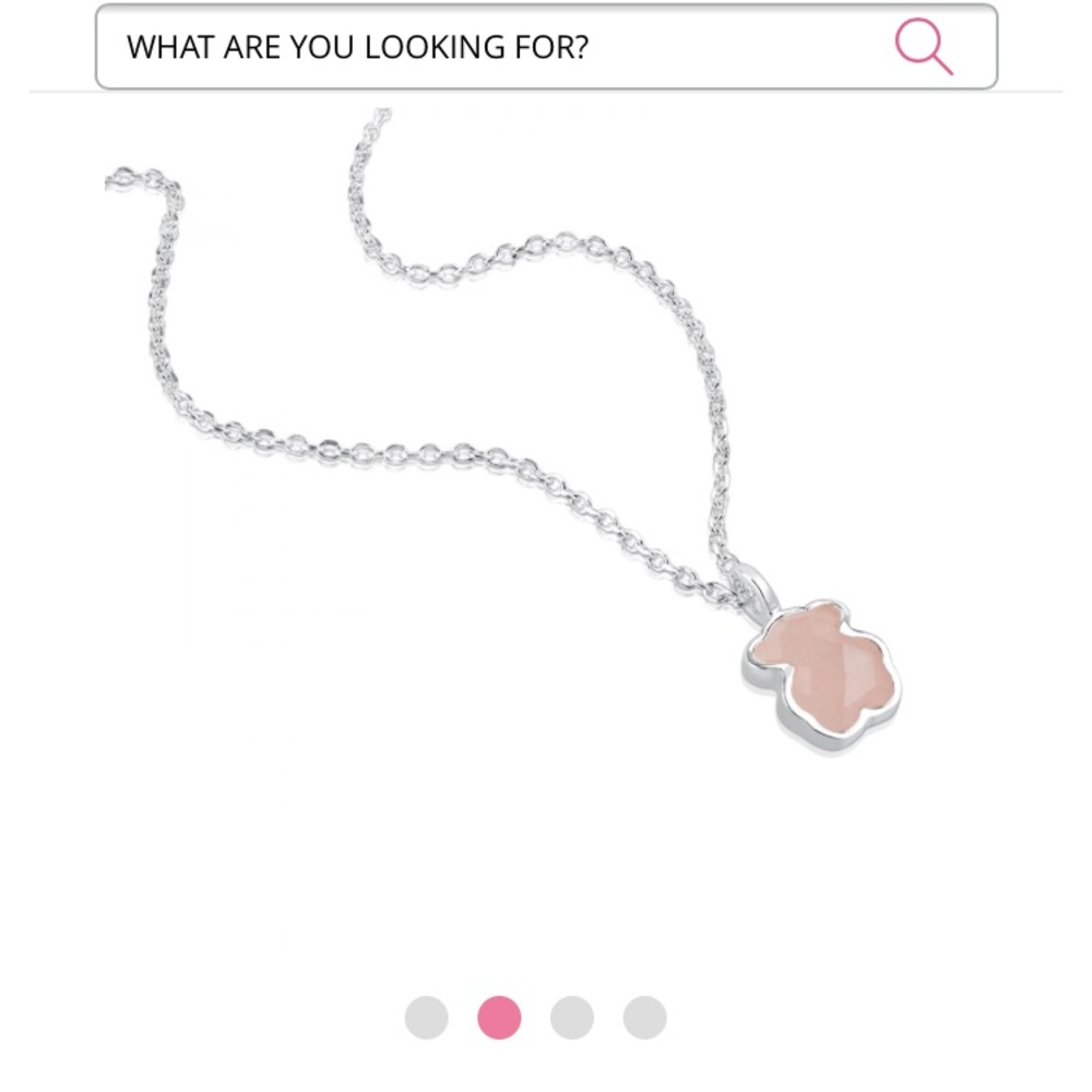 Tous bear necklace!!!