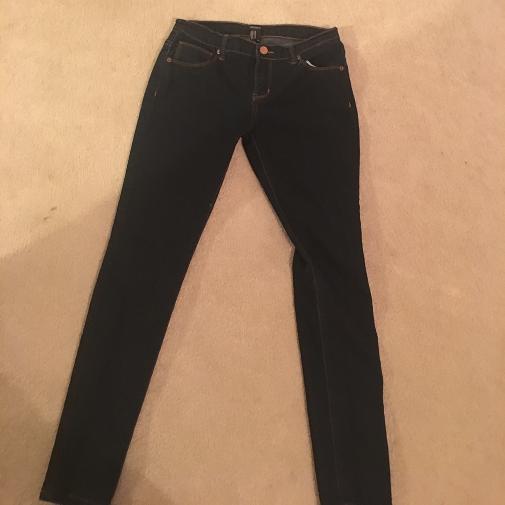 Forever 21 Dark Skinny Jeans