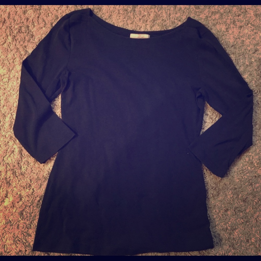 Navy Banana Republic Top Size Medium