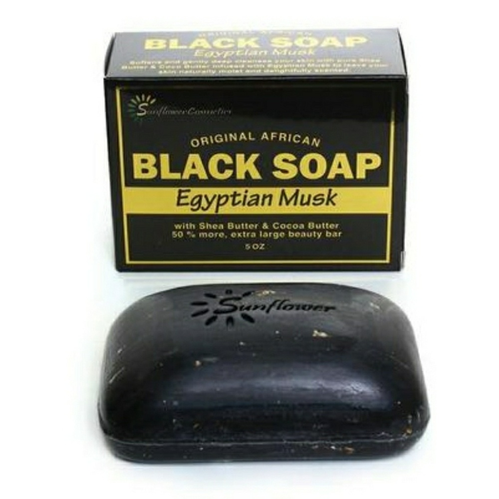 Egyptian Musk Black Soap - 5 oz.