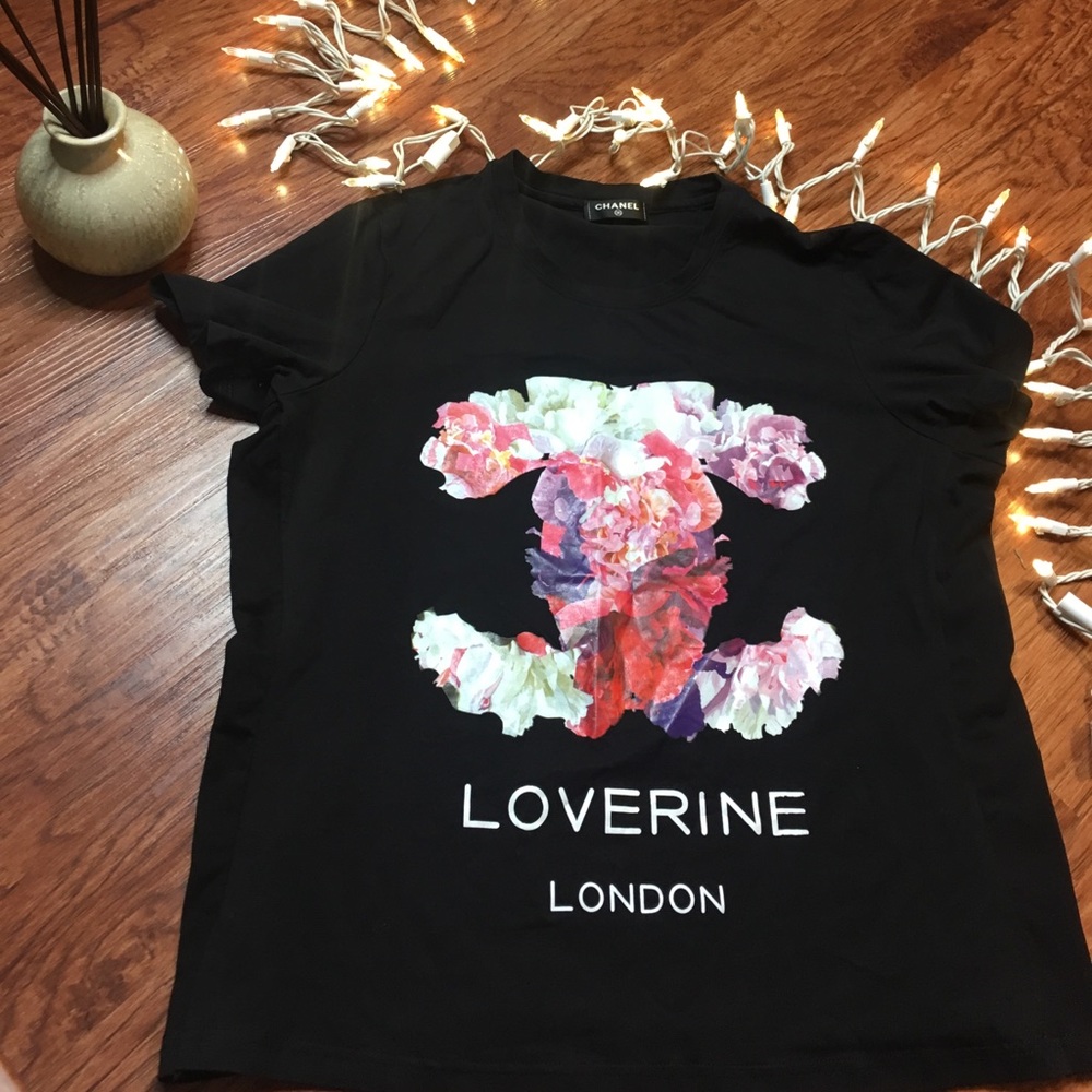 Chanel graphic Tee