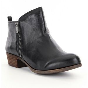 Lucky Brand Black Basel Booties