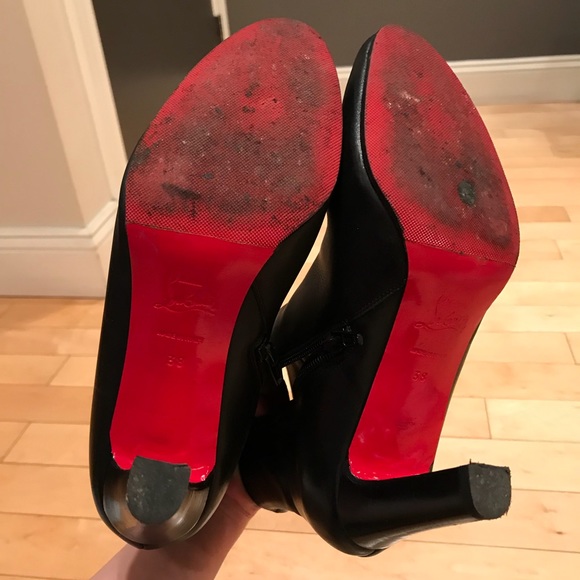 Christian Louboutin black boots - Picture 4 of 7
