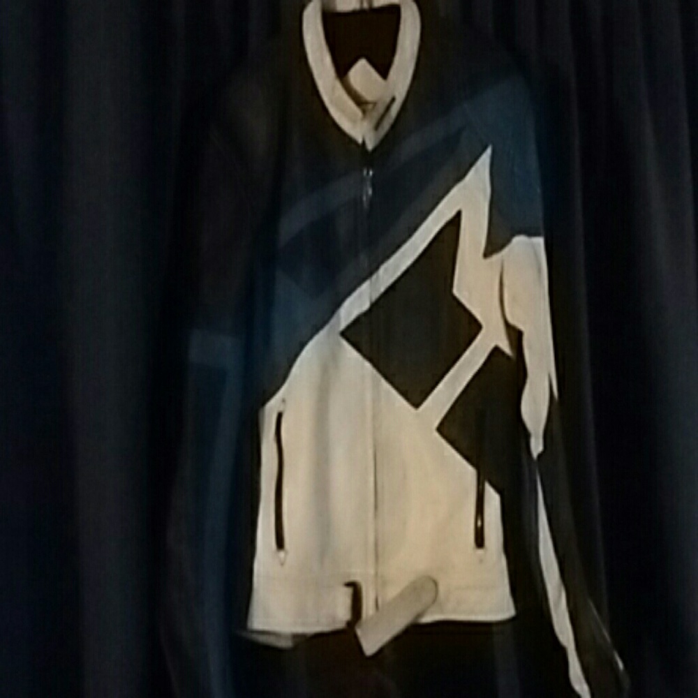 Teknic leather motorcycle jacket