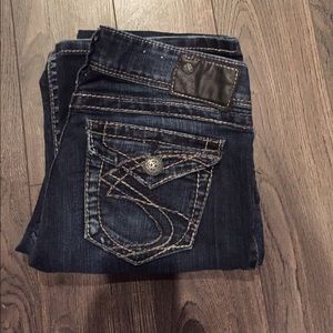 Silver "Suki Surplus" Jeans