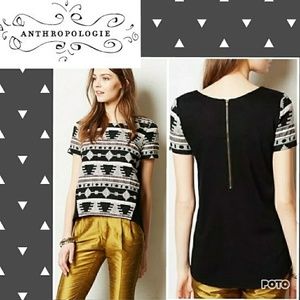 Anthropology Sunday in Brooklyn Aztec top Small