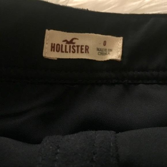 Hollister A-Line Suede Button-Up Skirt - Picture 3 of 3