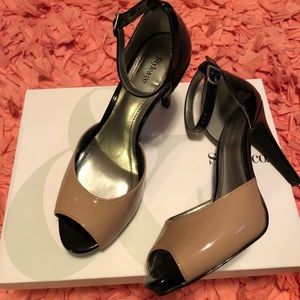 NWOT Style & Co peep toe shoes